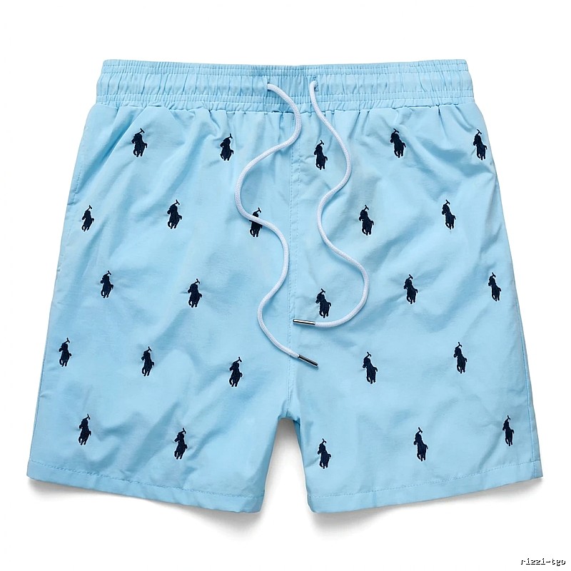 Ralph Lauren Polo style light blue shorts