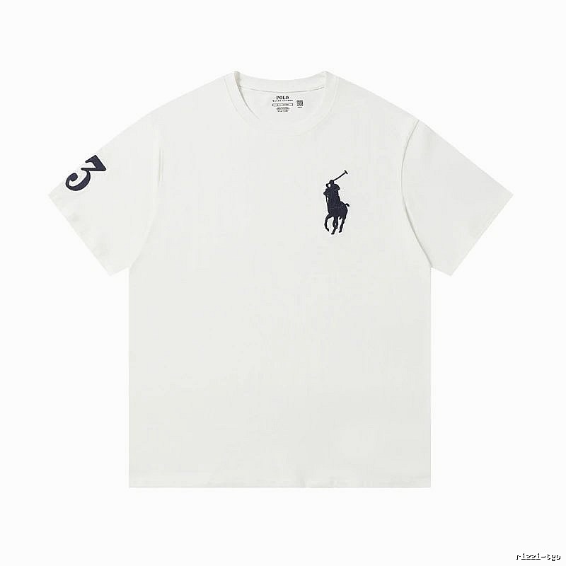 Ralph Lauren Polo-style white T-shirt