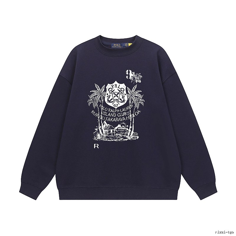 Ralph Lauren Printed Casual Style Sweatshirt