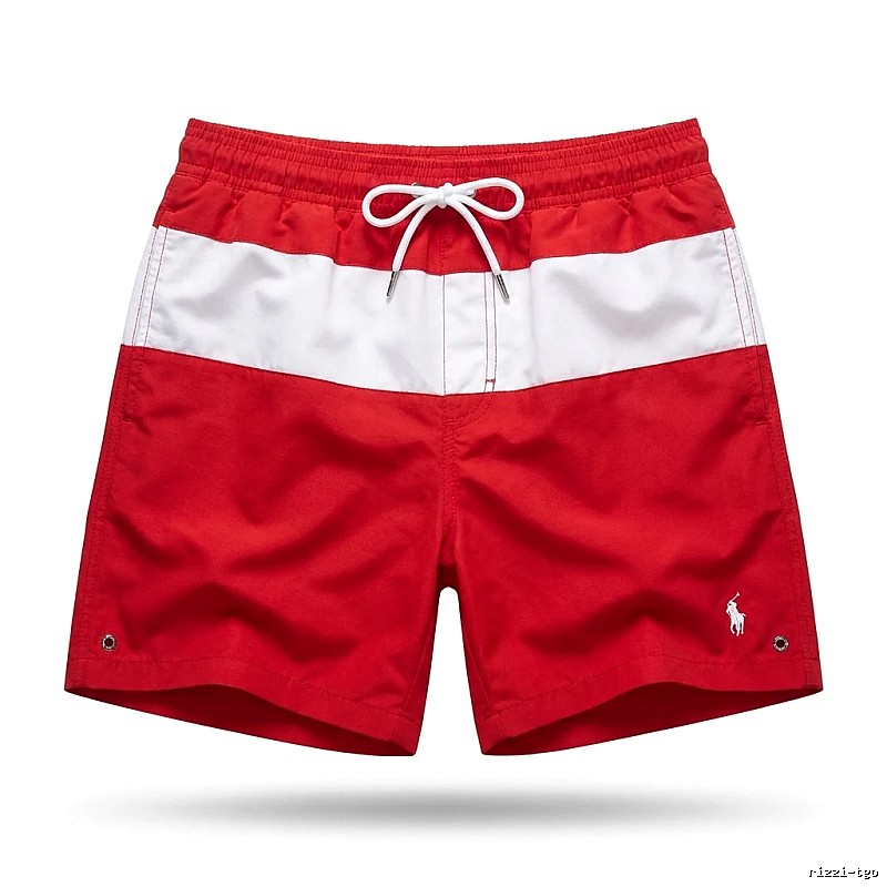 Ralph Lauren red and white color - block shorts