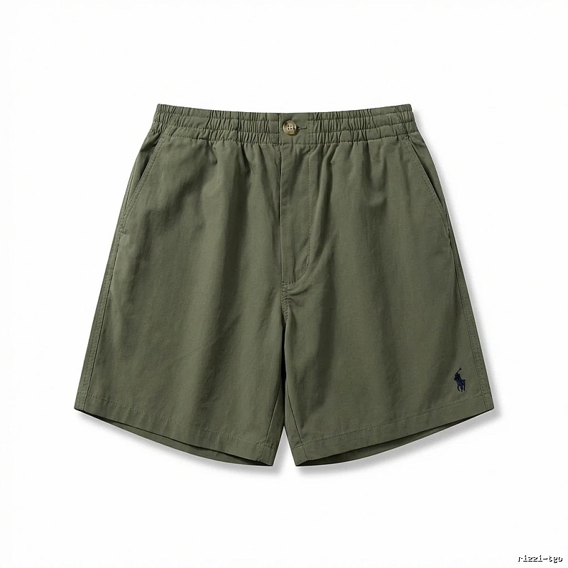 Ralph Lauren's casual-style military green shorts