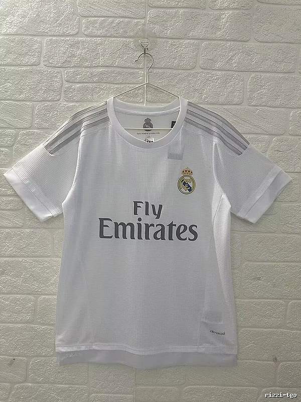 Real Madrid Classic Retro Teka soccer jersey White Retro Football with Travel-Friendly Style