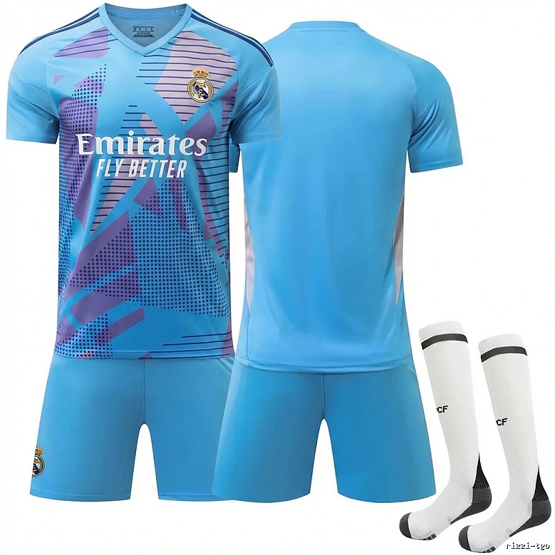 Real Madrid sporty blue jersey