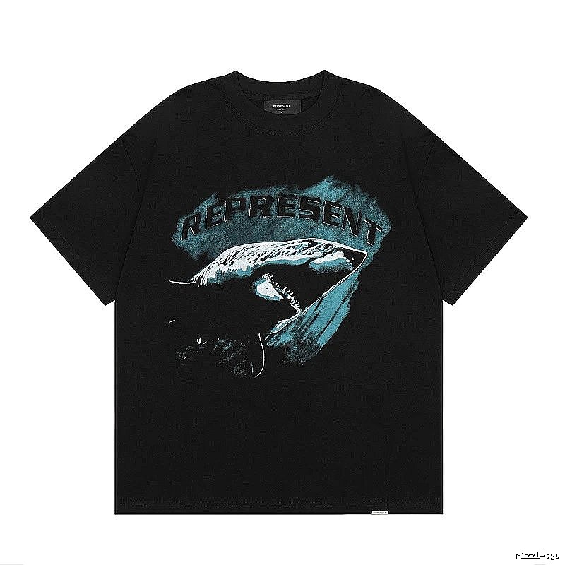 Represent Black Style 830 Owners Club T-Shirt Downtown Style Logo