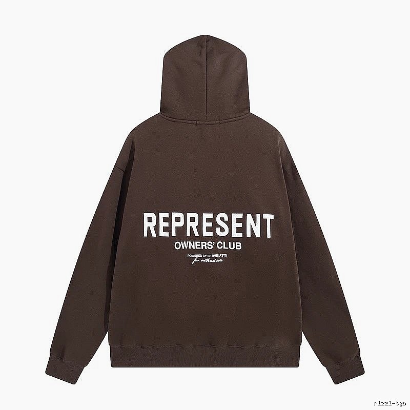 Represent Lightweight Owners Club hoodie Navy Large Represent for Trend Styling