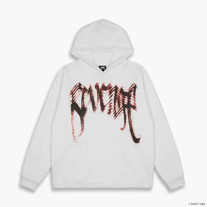 Revenge Gothic Style White Hoodie