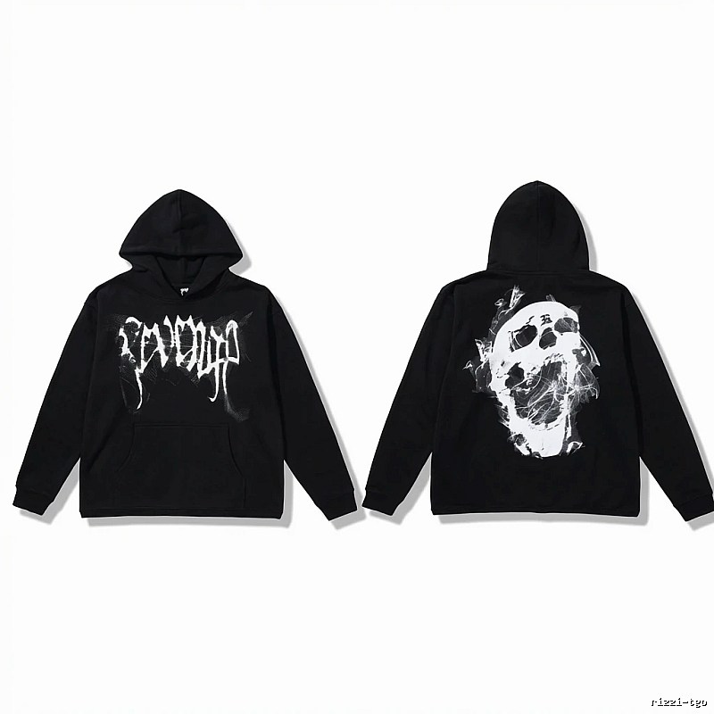 Revenge Skull Dark Style Hoodie