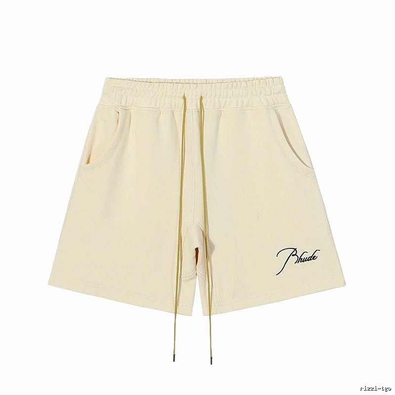 RHUDE Casual Style Beige Shorts