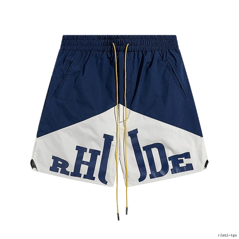RHUDE Color - Blocking Sports Shorts
