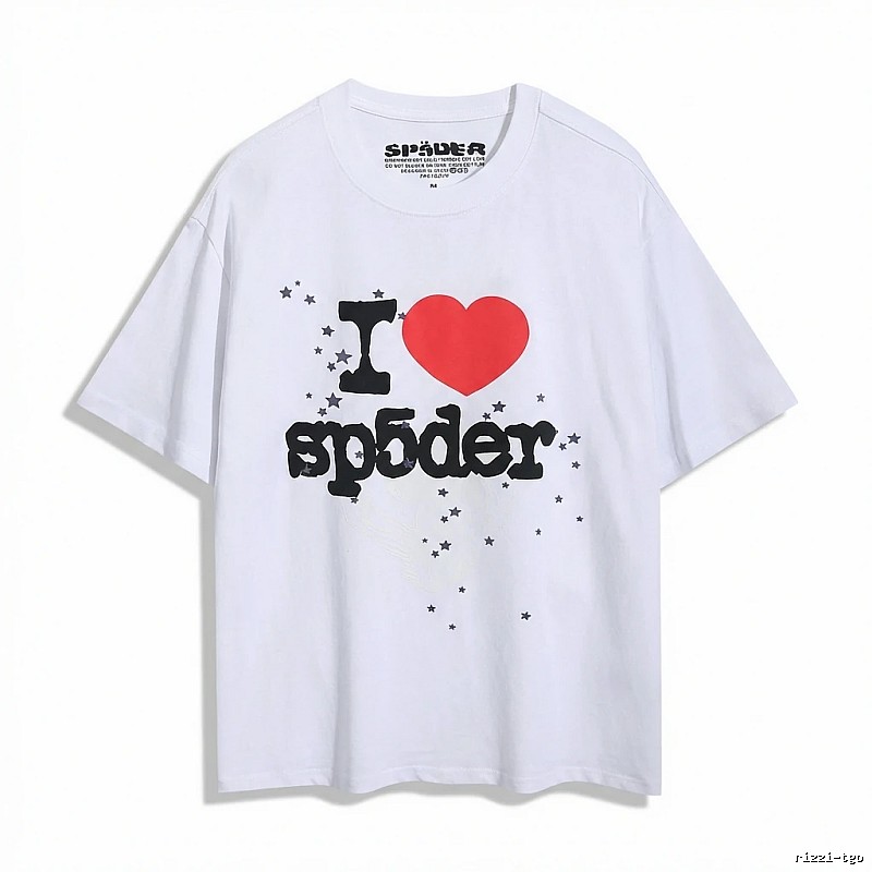 Sp5der Love Star Style White T-shirt