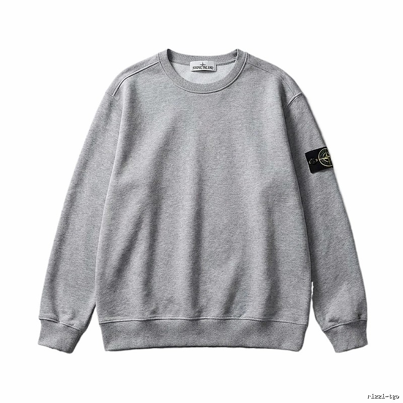 Stone Island basic grey sweatshirt