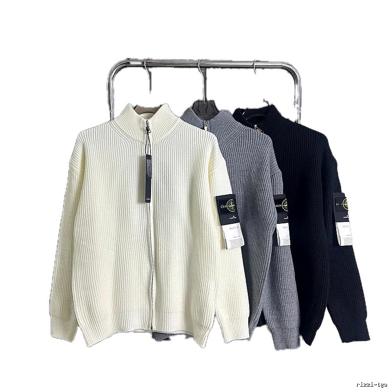 Stone Island Half-Turtleneck Knitted Sweater