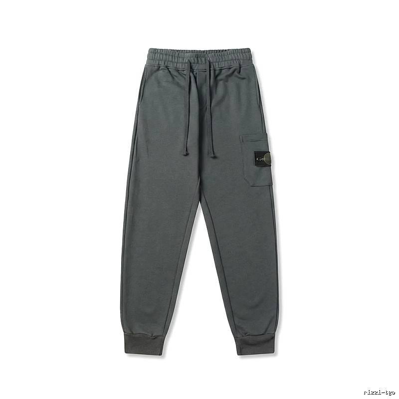 Stone Island workwear style dark grey sweatpants