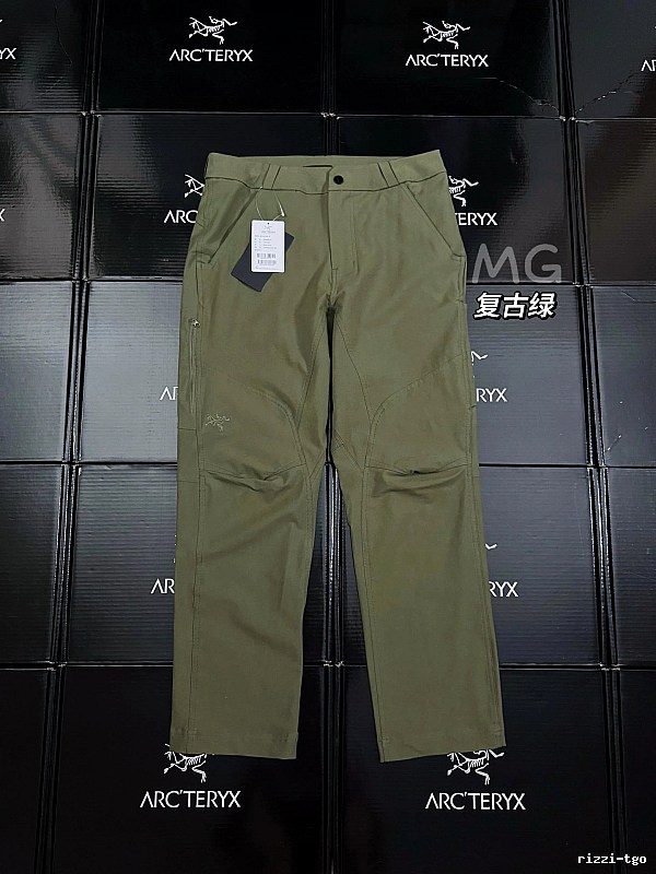 Streetwear Olive Arc'teryx Technical Hiking Pants