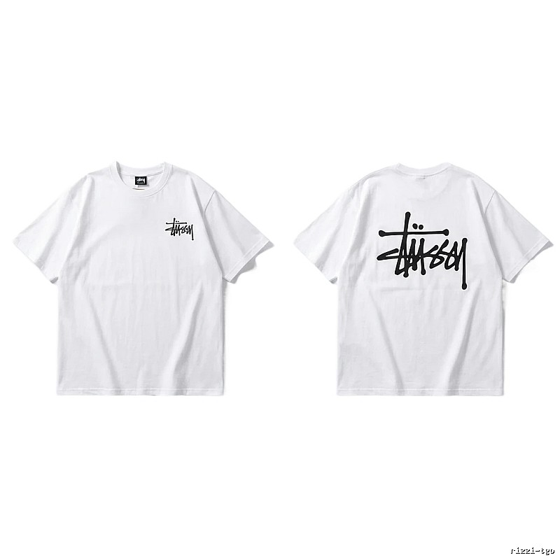 Stussy basic simple white T-shirt