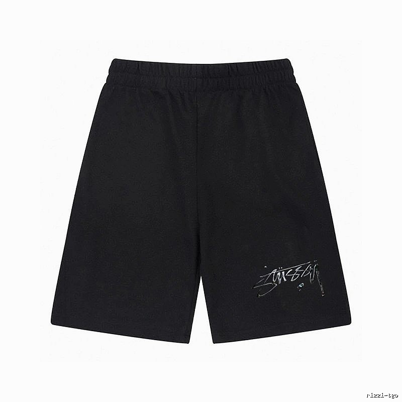 Stussy Basic Style Trendy Black Shorts