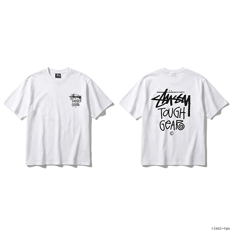 Stussy Graffiti Style White T-shirt