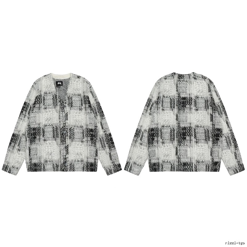 Stussy Gray Swirl Graphic SweatShirt Gift Ready