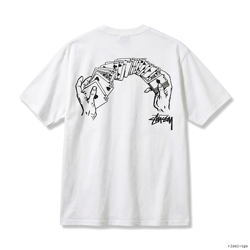 Stussy Poker Print Style T-shirt