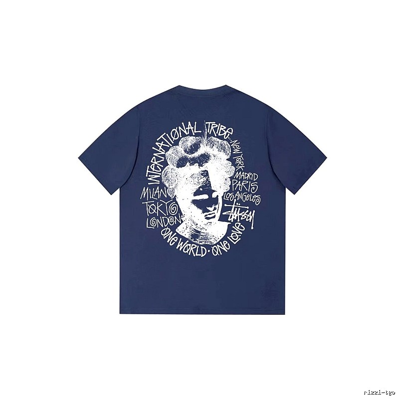 Stussy Sport Graphic T-shirt Black White Stussy for Collection Drops