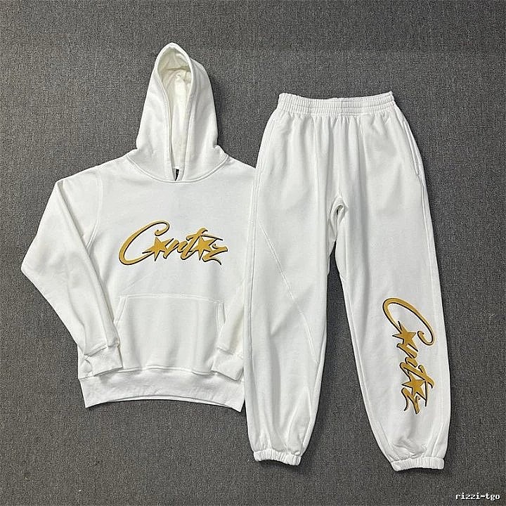 Stussy White Tracksuit Set Poolside Style Logo