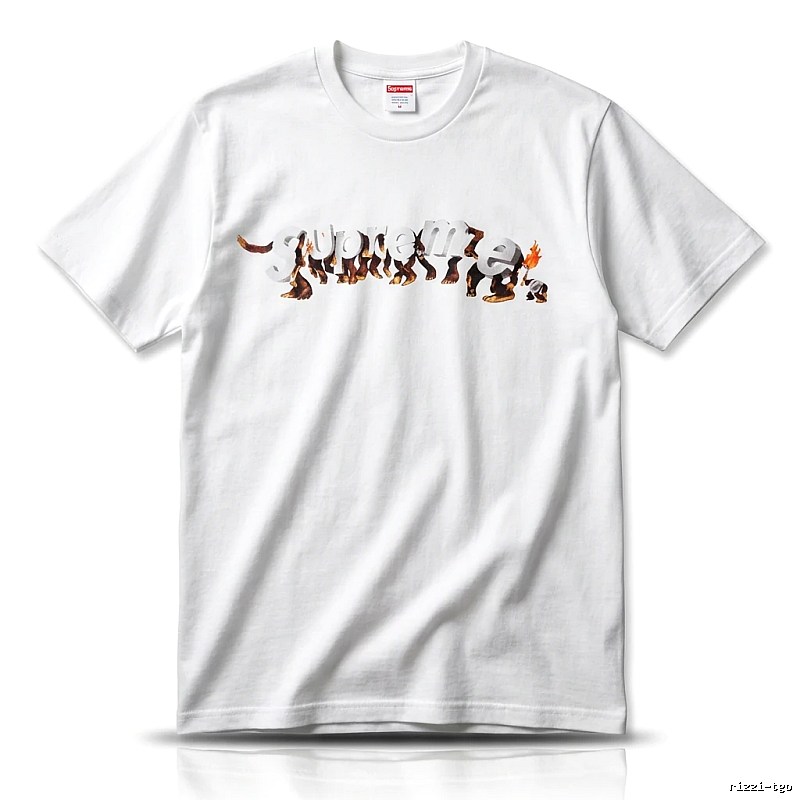 Supreme Animal Print White T-shirt