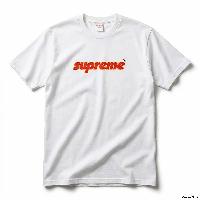 Supreme basic simple white T-shirt