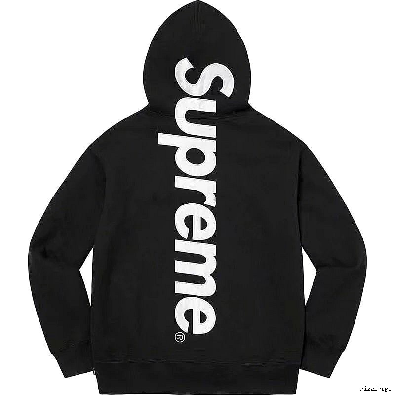 Supreme Gift Ready Logo hoodie Gray Red Oversized with Standout Detail