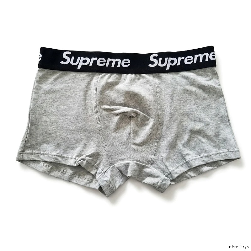 Supreme minimalist light gray underwear