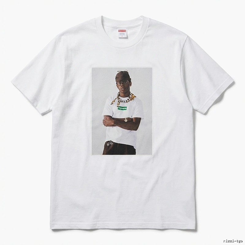 Supreme Portrait Style White T-shirt