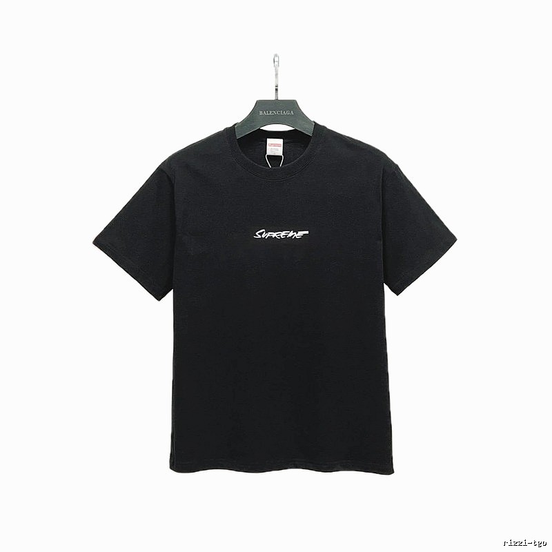 Supreme Printed Street-style Black T-Shirt