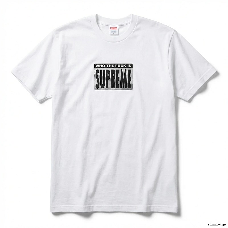 Supreme trendy and cool style white T-shirt