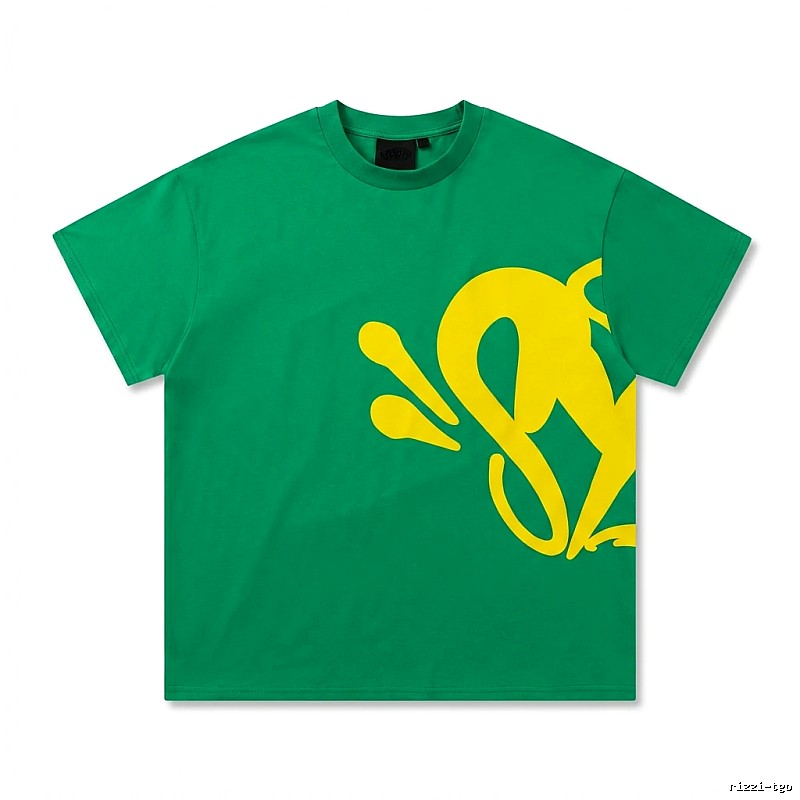 SynaWorld Graffiti-style Green T-shirt