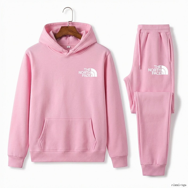 The North Face Casual Style Pink Suit