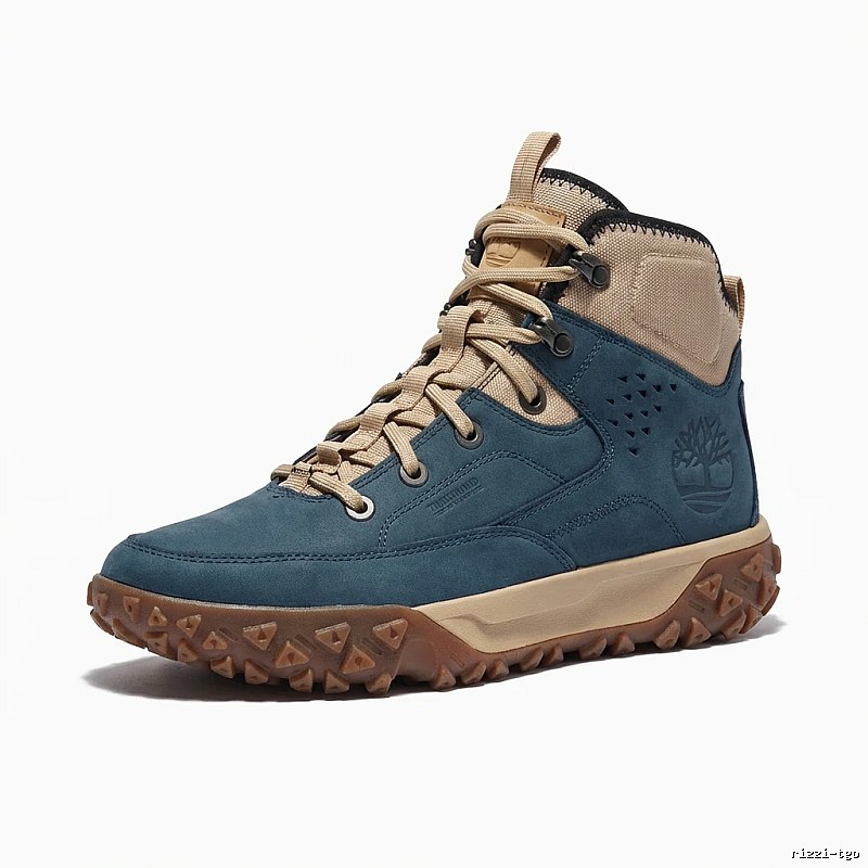Timberland Outdoor High - Top Dark Blue Boots