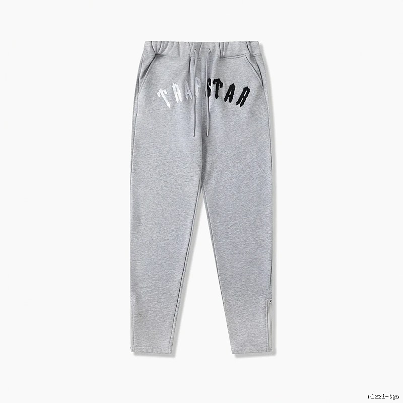 Trapstar Letter Style Grey Sweatpants