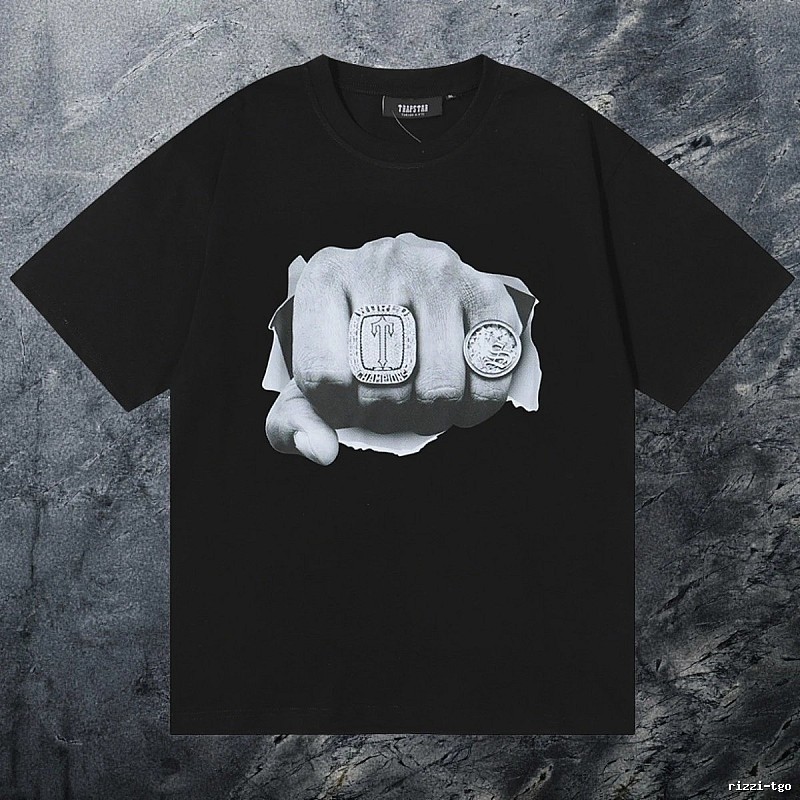 Trapstar Summer Keys graphic T-shirt Black White Key with Bold Graphic
