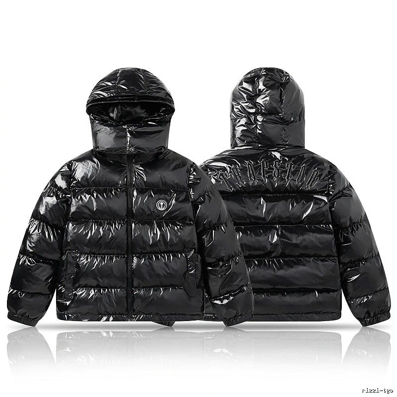 Trapstar Trendy Glossy Black Down Jacket