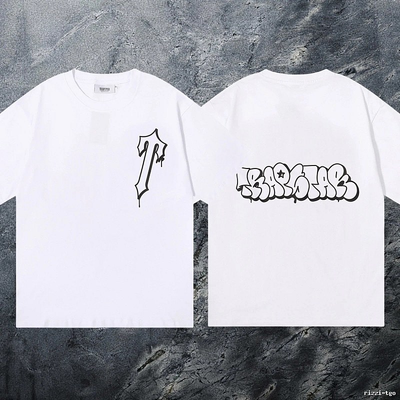 Trapstar Weekend Keys graphic T-shirt Black White Key for Weekend Wear