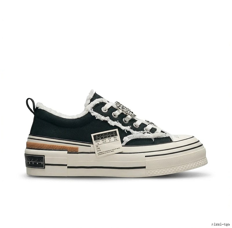 Xvessel Frayed Retro Style Sneakers