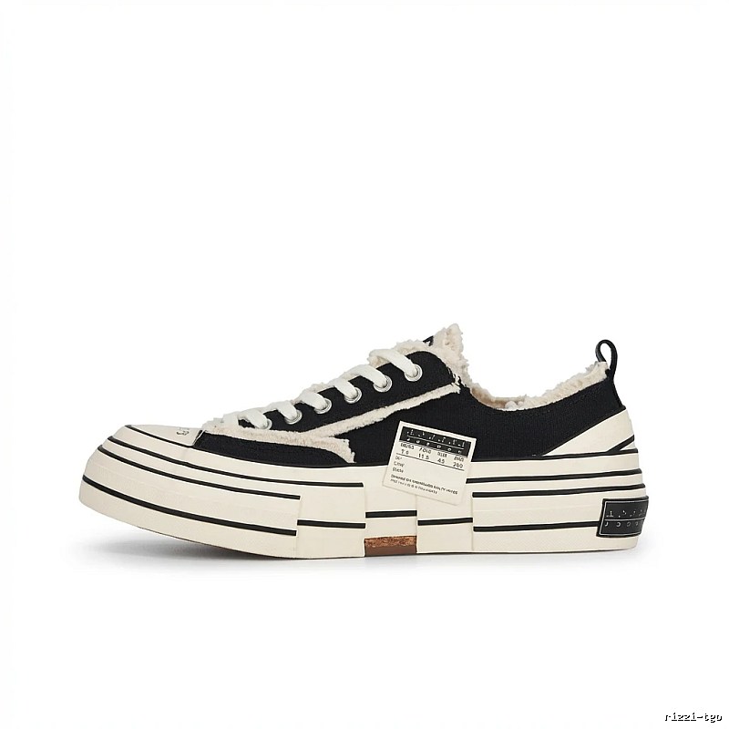 Xvessel vulcanized retro-style skate shoes