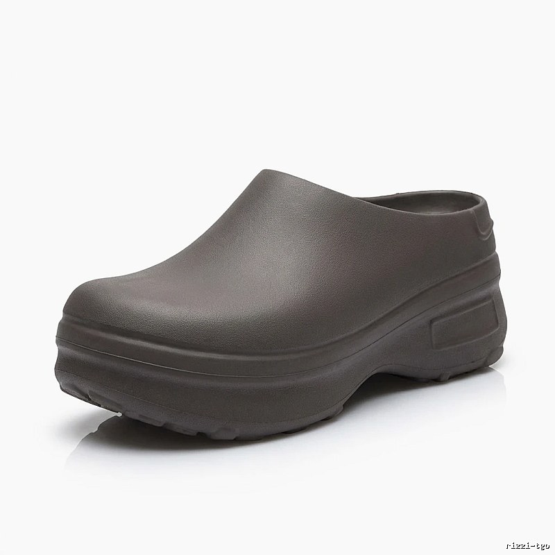 Yeezy Clogs Retro Style Dark Grey