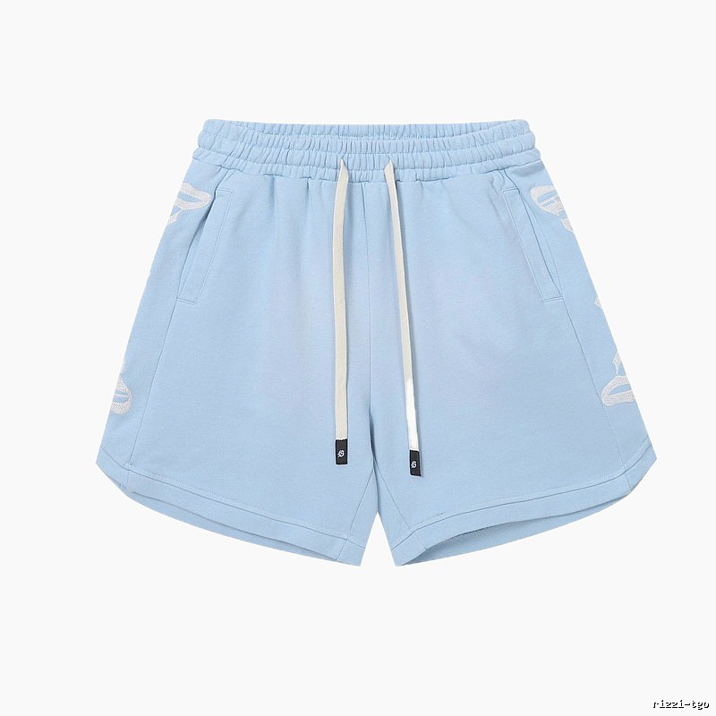 Godspeed Jacquard Street Style Light Blue Shorts