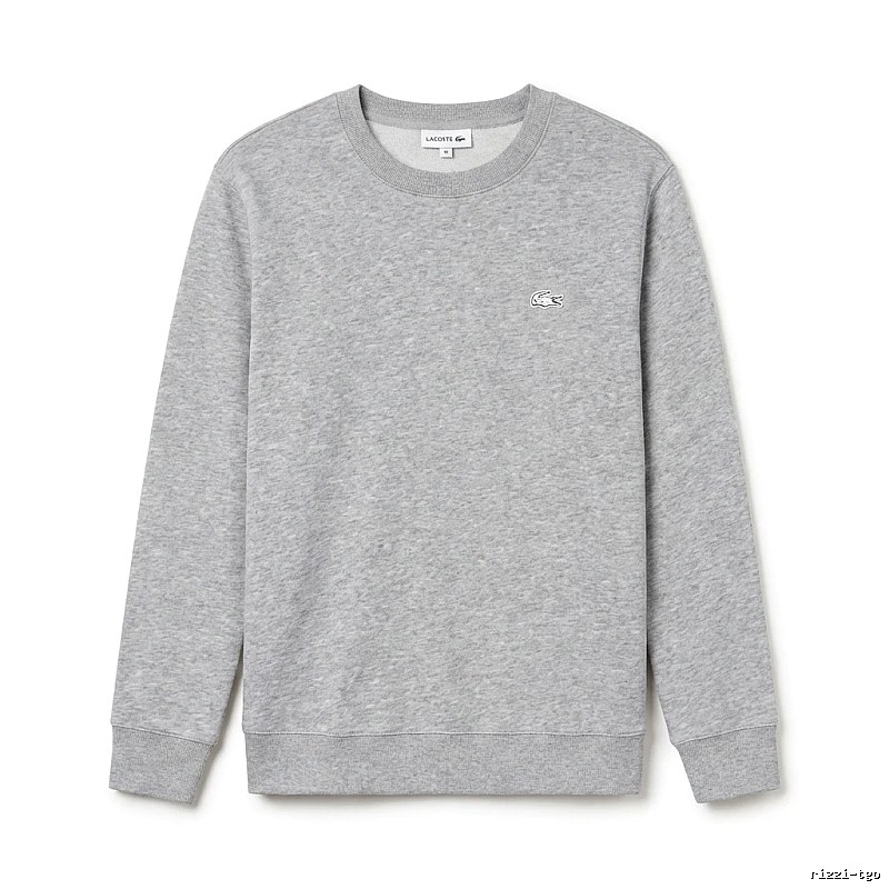 Lacoste basic simple grey sweatshirt