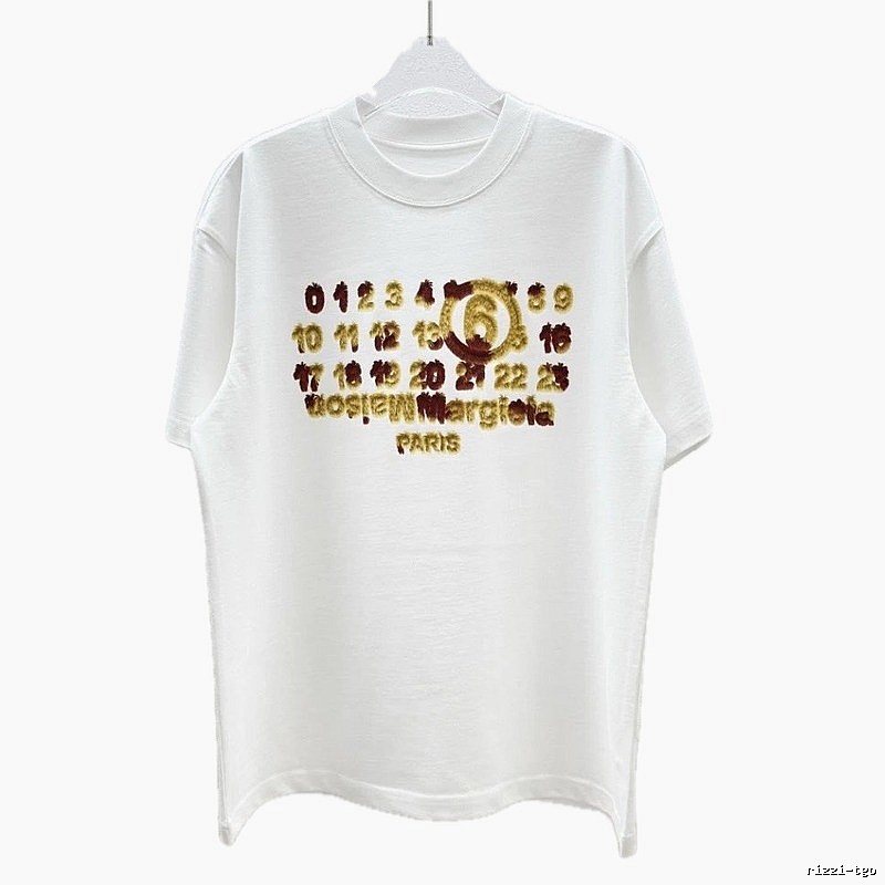 Maison Margiela Number Series High-Street White T-Shirt