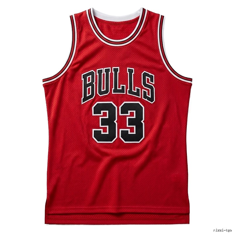 Vintage red jersey of the Michael Jordan.